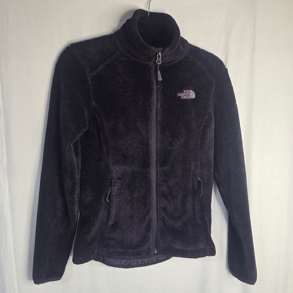 The North Face Osito Fleece Jacket Women XS Dark Purple Polyester Gorpcore Cozy